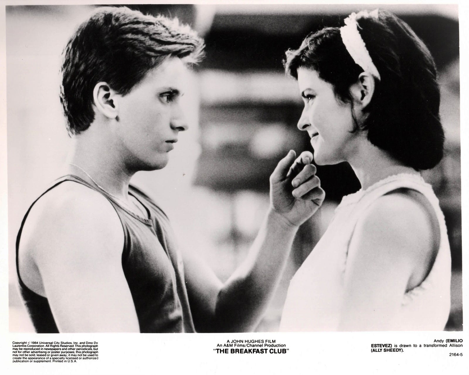 The Breakfast Club 1985 Publicity Film Movie Press Still Framed