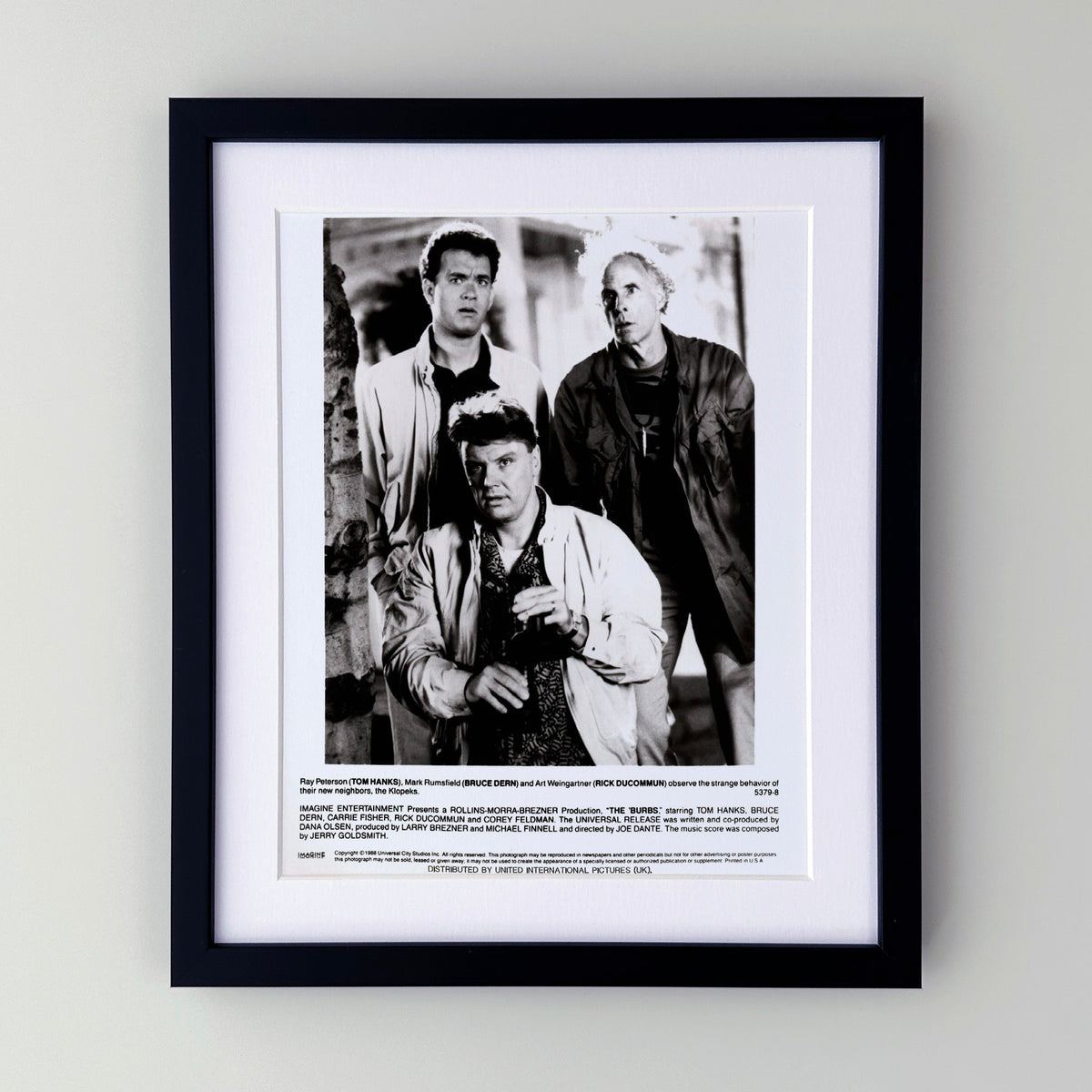 The Burbs 1989 Publicity Film Movie Press Still Framed