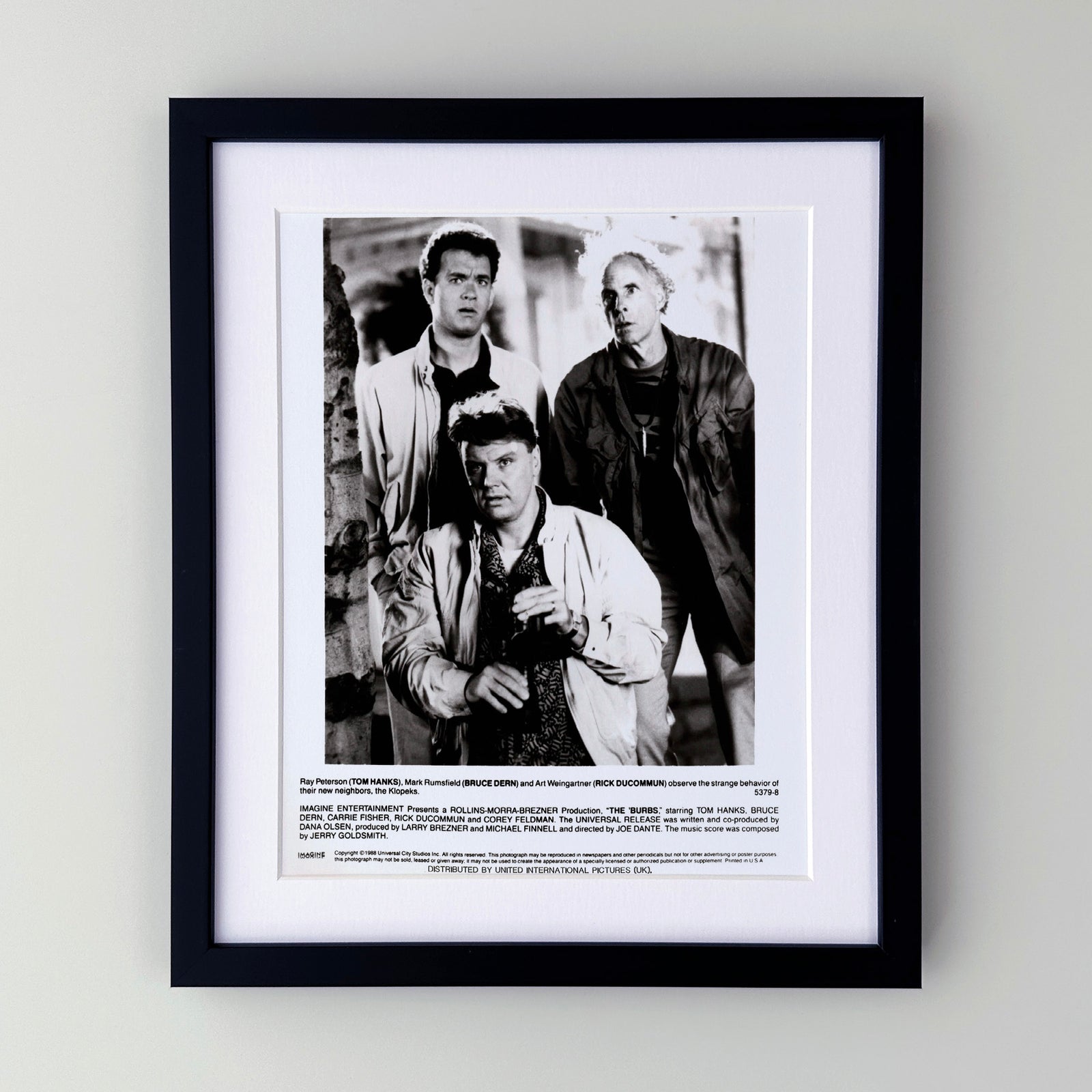 The Burbs 1989 Publicity Film Movie Press Still Framed