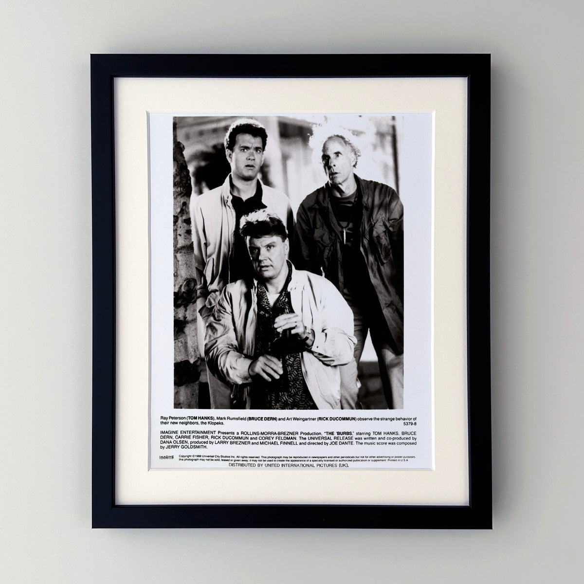 The Burbs 1989 Publicity Film Movie Press Still Framed