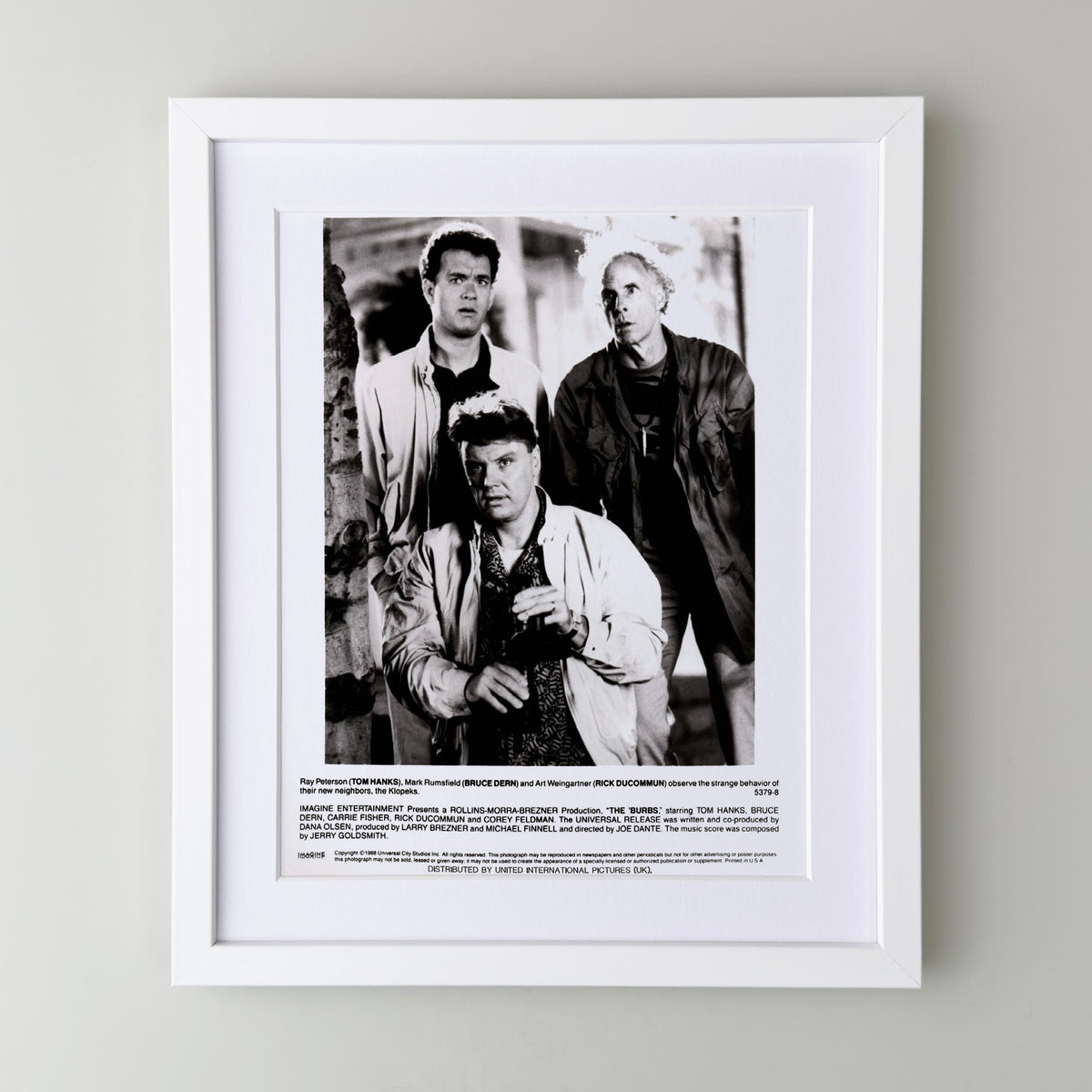 The Burbs 1989 Publicity Film Movie Press Still Framed