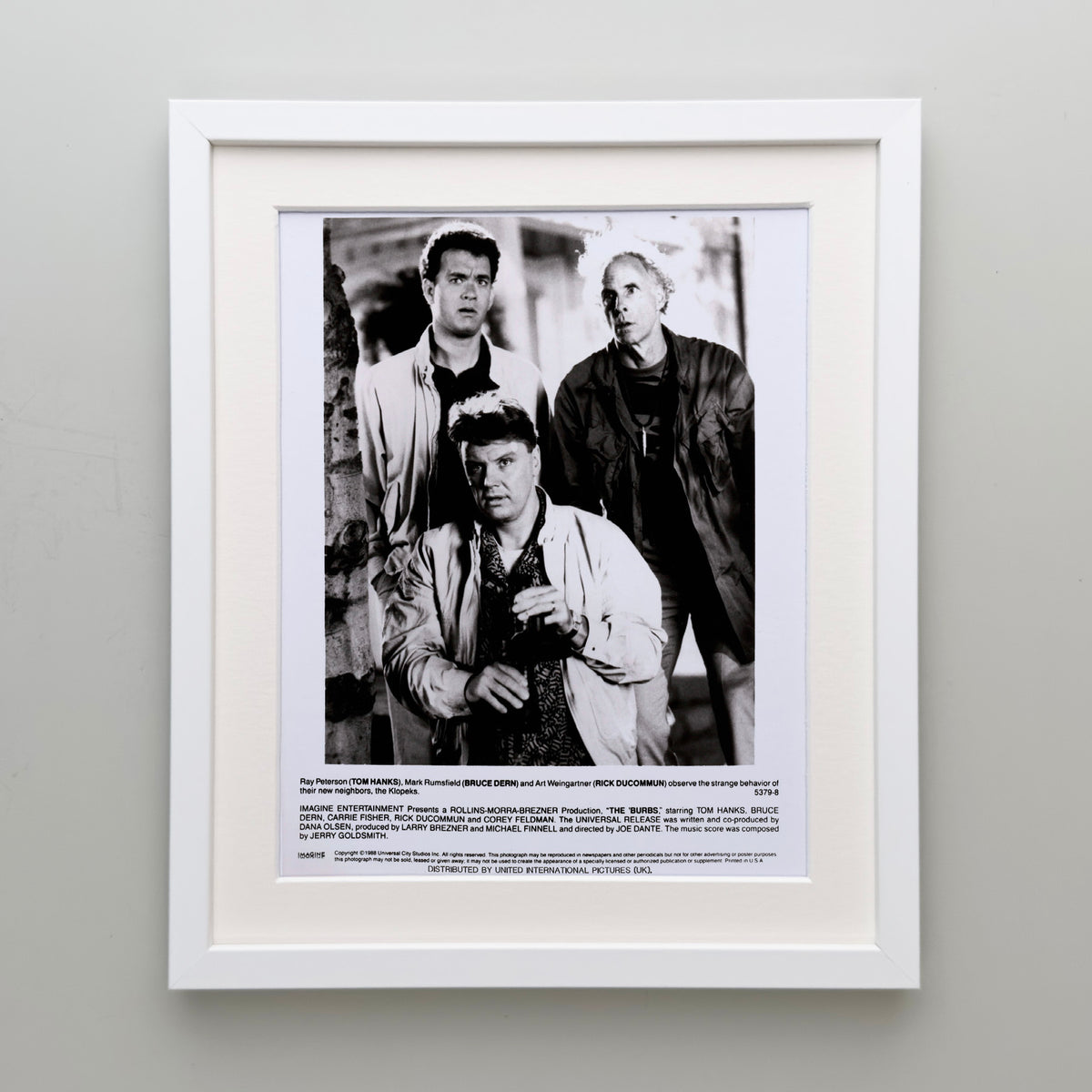 The Burbs 1989 Publicity Film Movie Press Still Framed