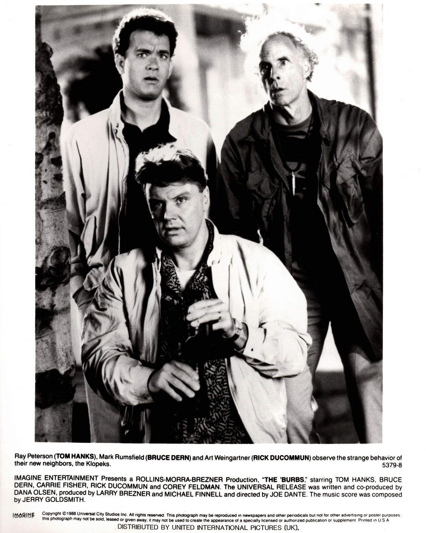 The Burbs 1989 Publicity Film Movie Press Still Framed