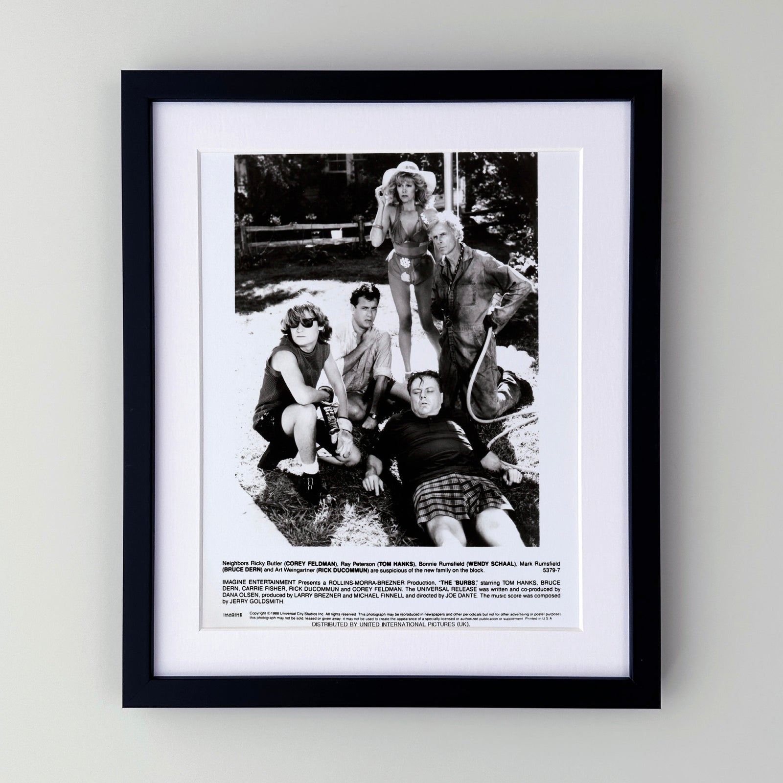 The Burbs 1989 Publicity Film Movie Press Still Framed