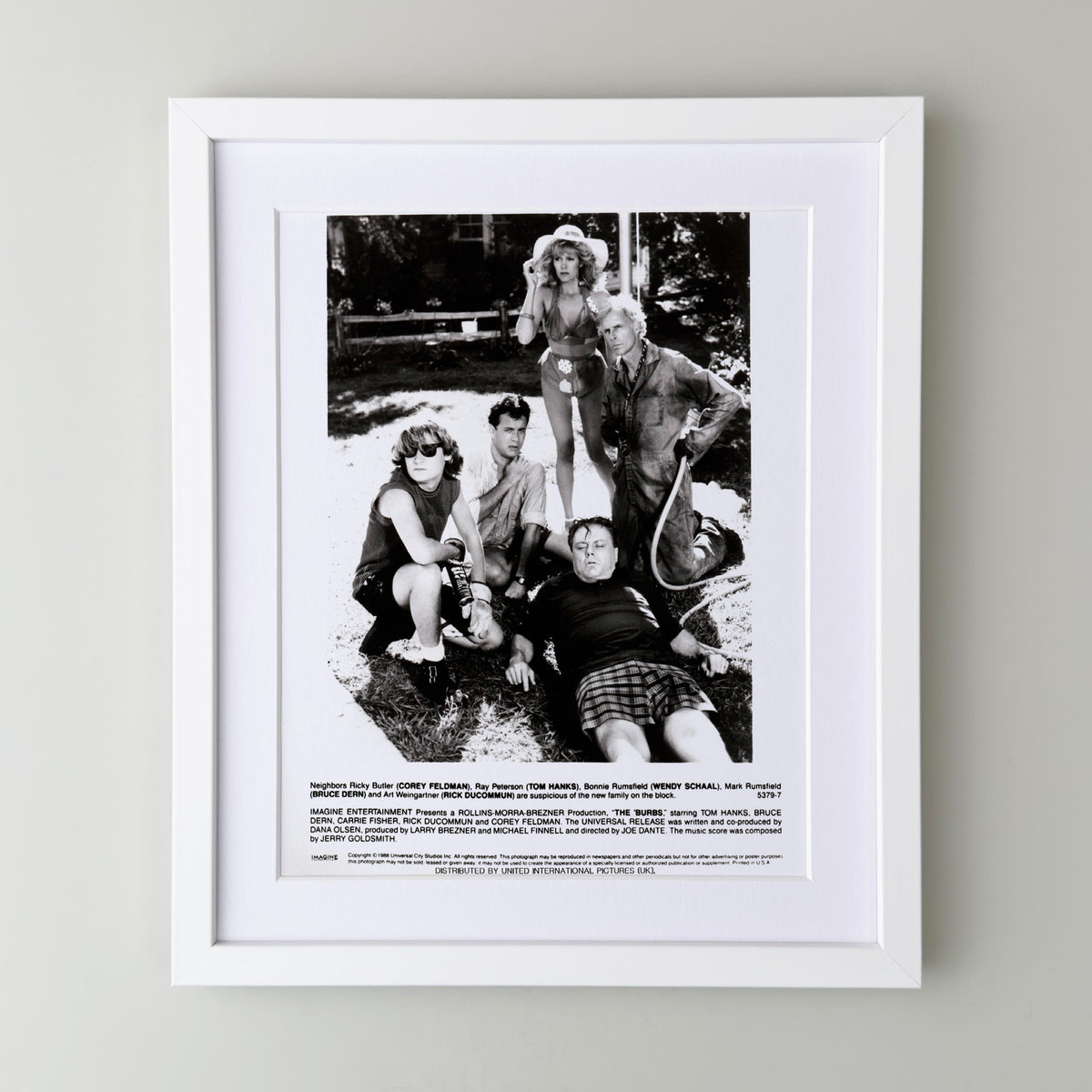 The Burbs 1989 Publicity Film Movie Press Still Framed