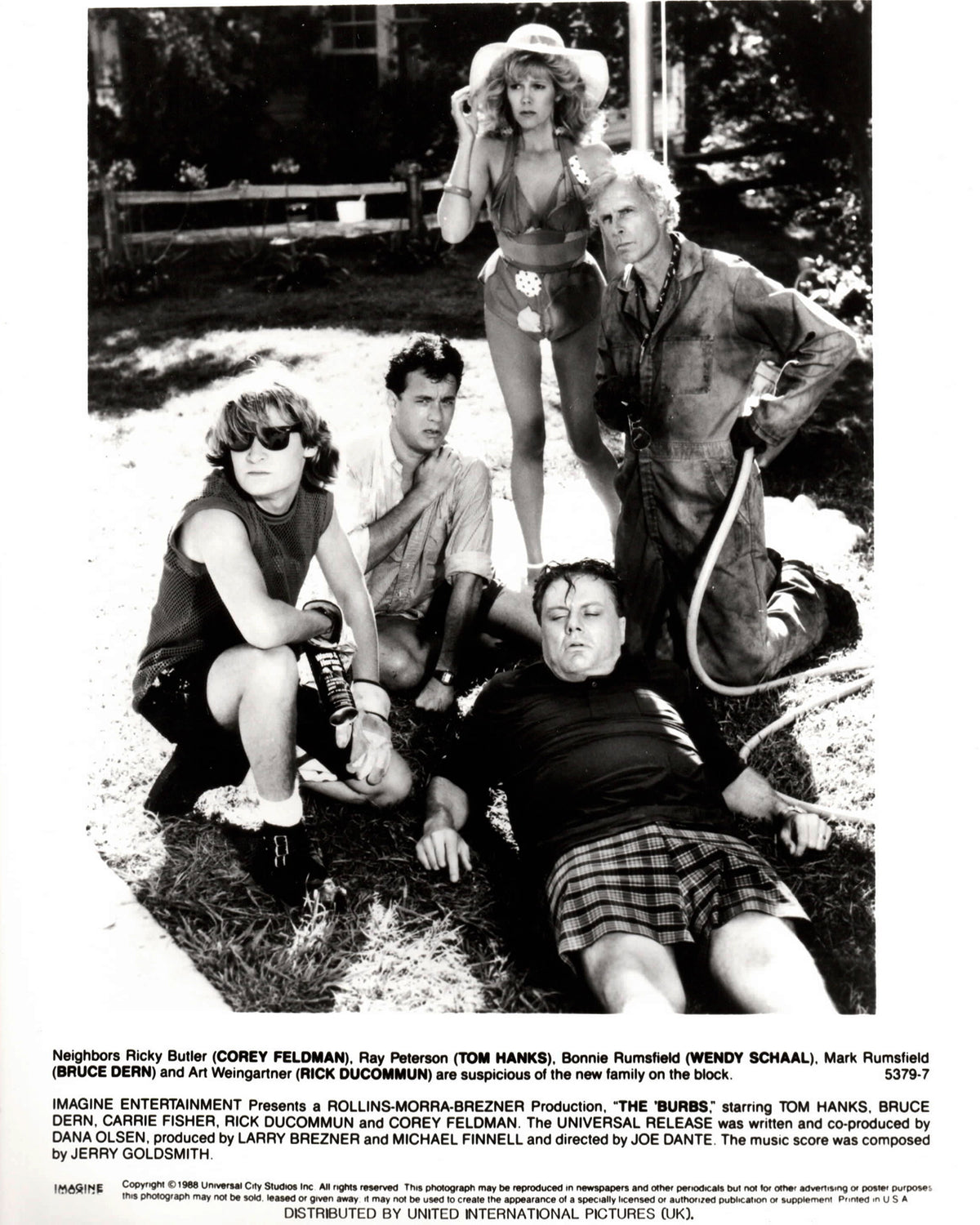 The Burbs 1989 Publicity Film Movie Press Still Framed