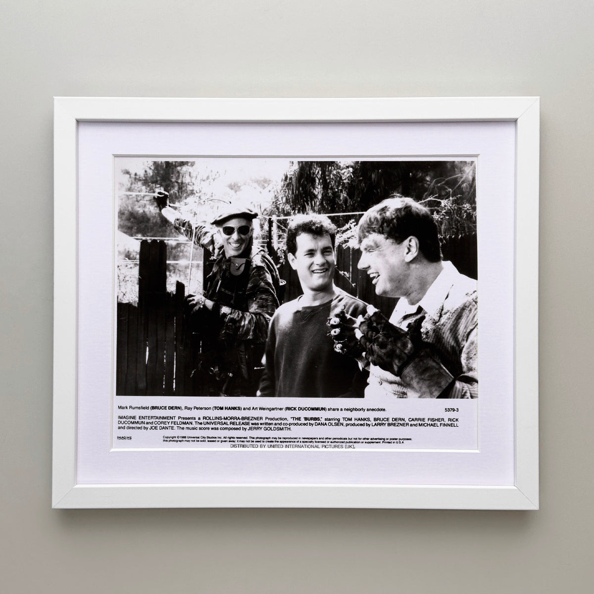 The Burbs 1989 Publicity Film Movie Press Still Framed