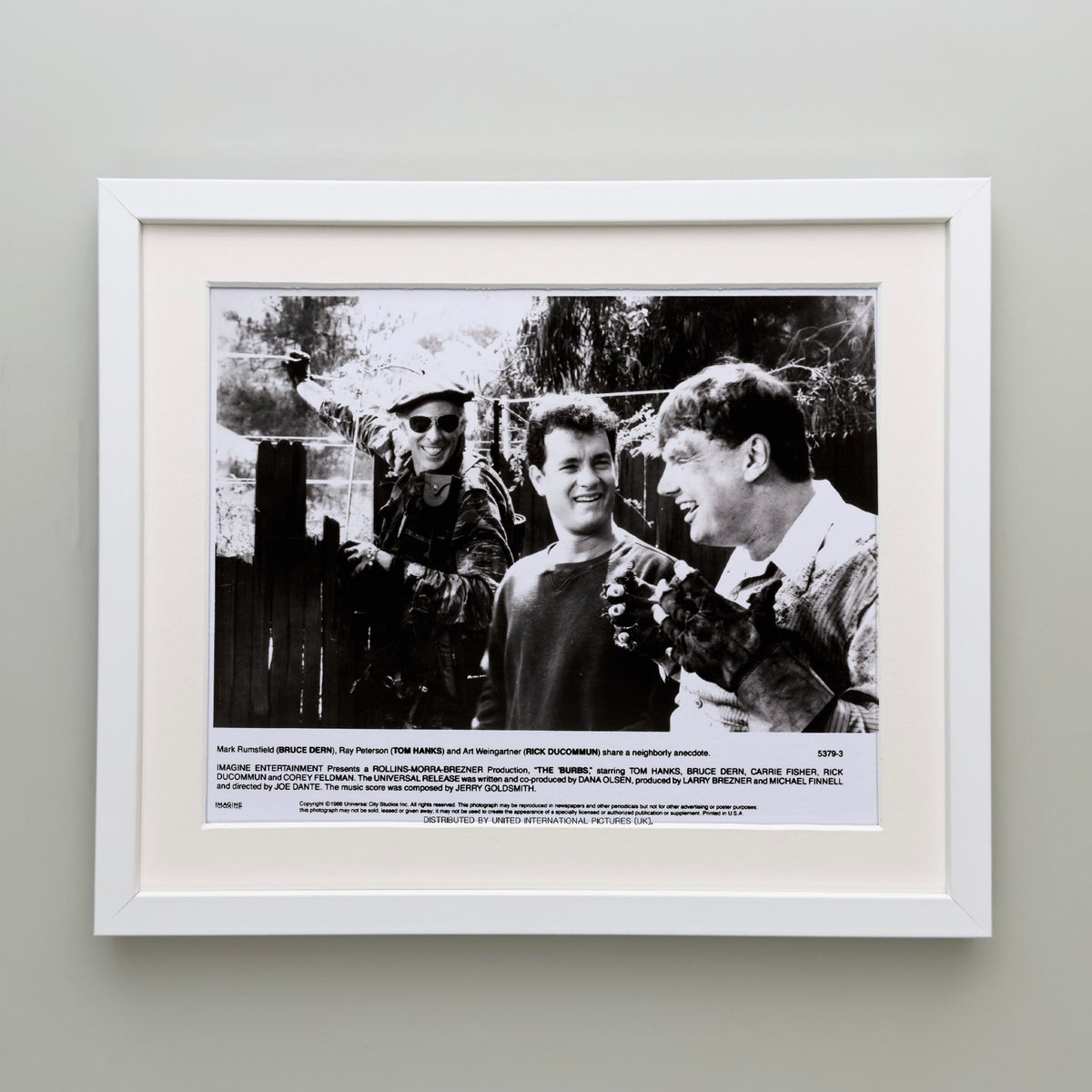 The Burbs 1989 Publicity Film Movie Press Still Framed