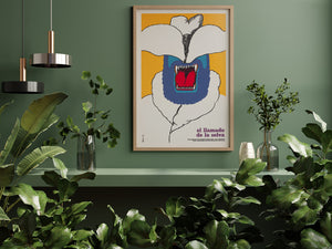 The Call of the Wild c1975 Cuban Film Movie Poster, Bachs