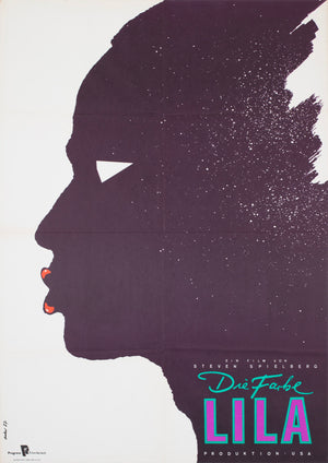 The Color Purple 1987 East German A1 Film Poster Manfred Anker
