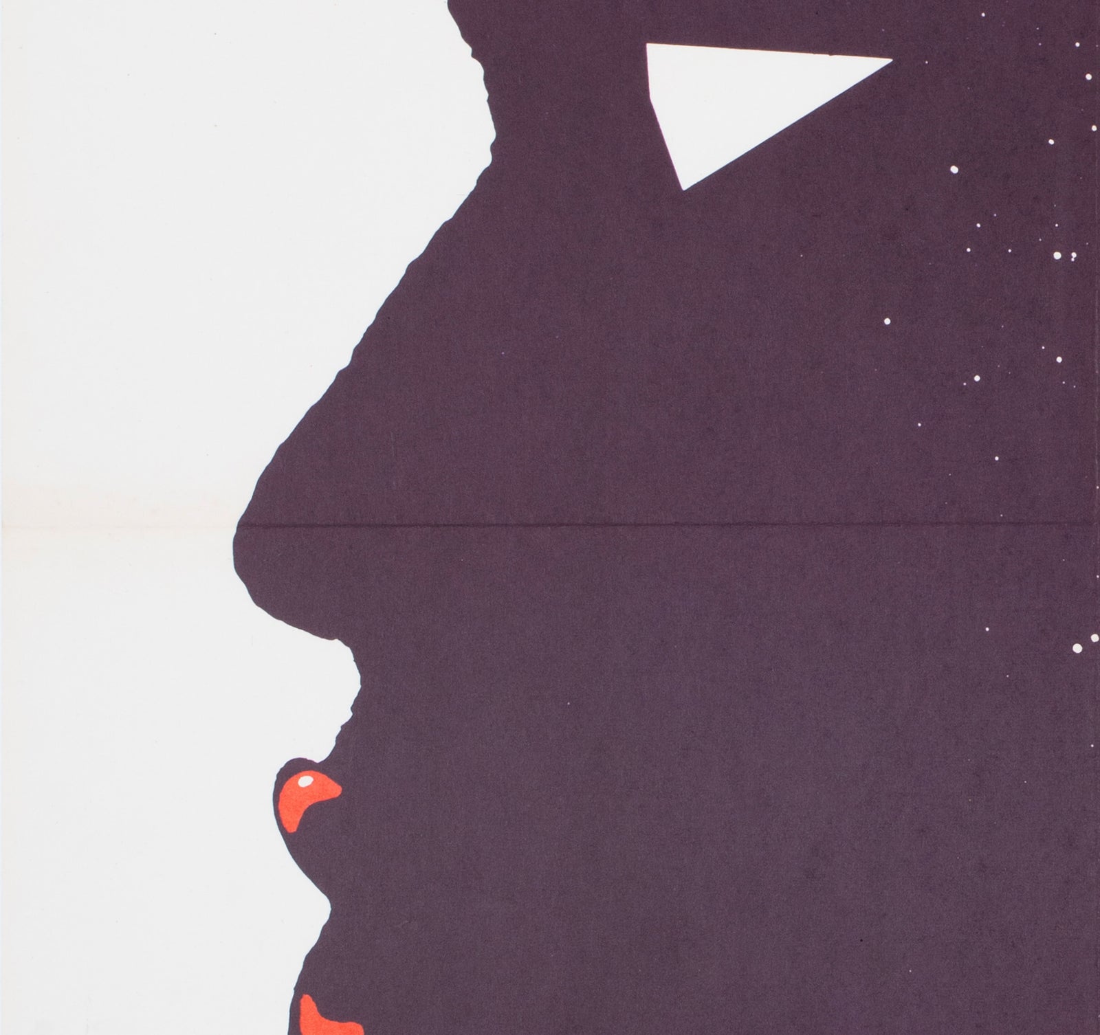 The Color Purple 1987 East German A1 Film Poster Manfred Anker - detail
