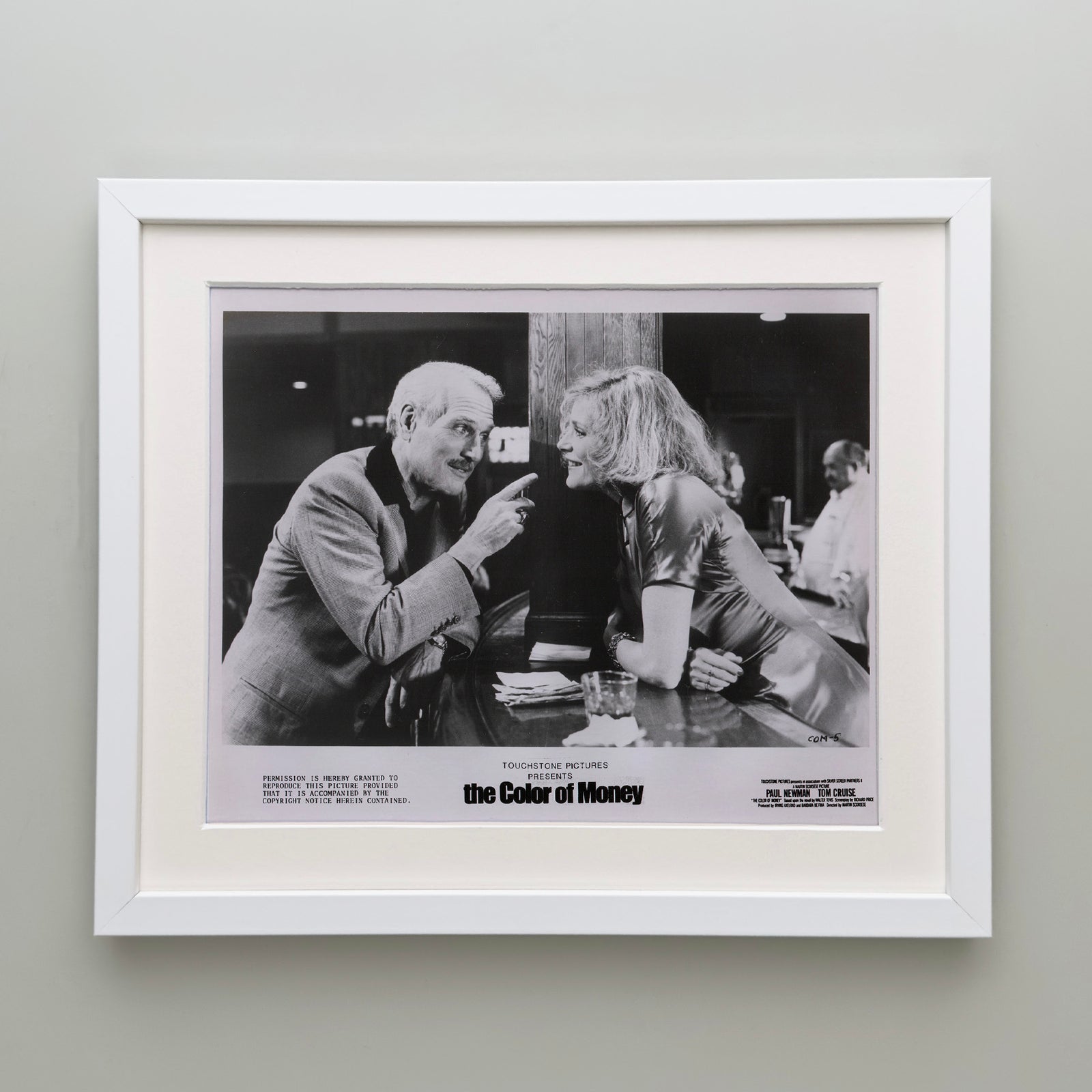 The Color of Money 1986 Film Movie Press Publicity Still Framed