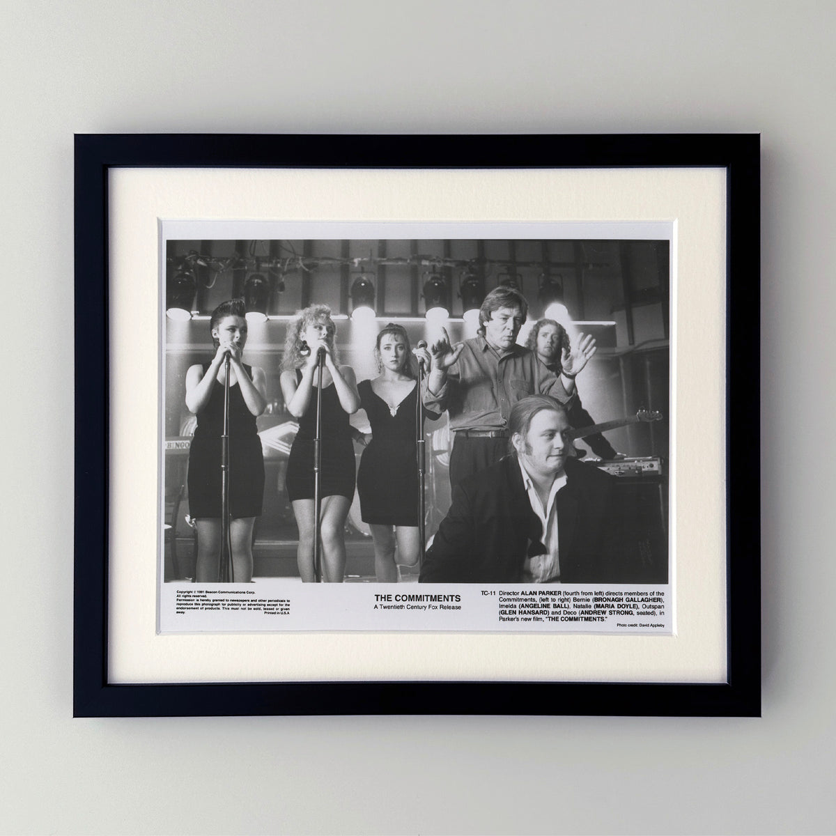 The Commitments (1991) Film Movie Press Publicity Still Framed