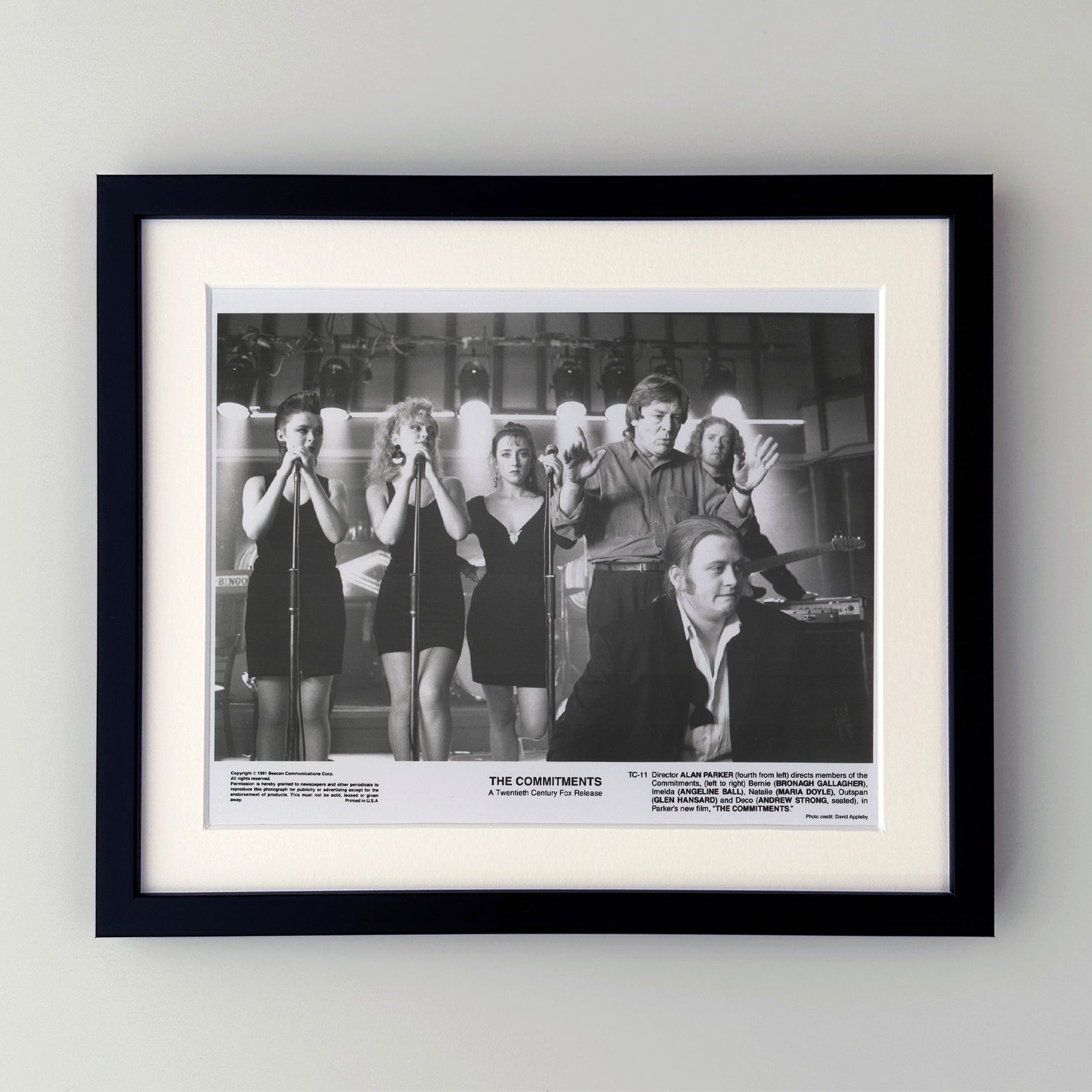 The Commitments (1991) Film Movie Press Publicity Still Framed