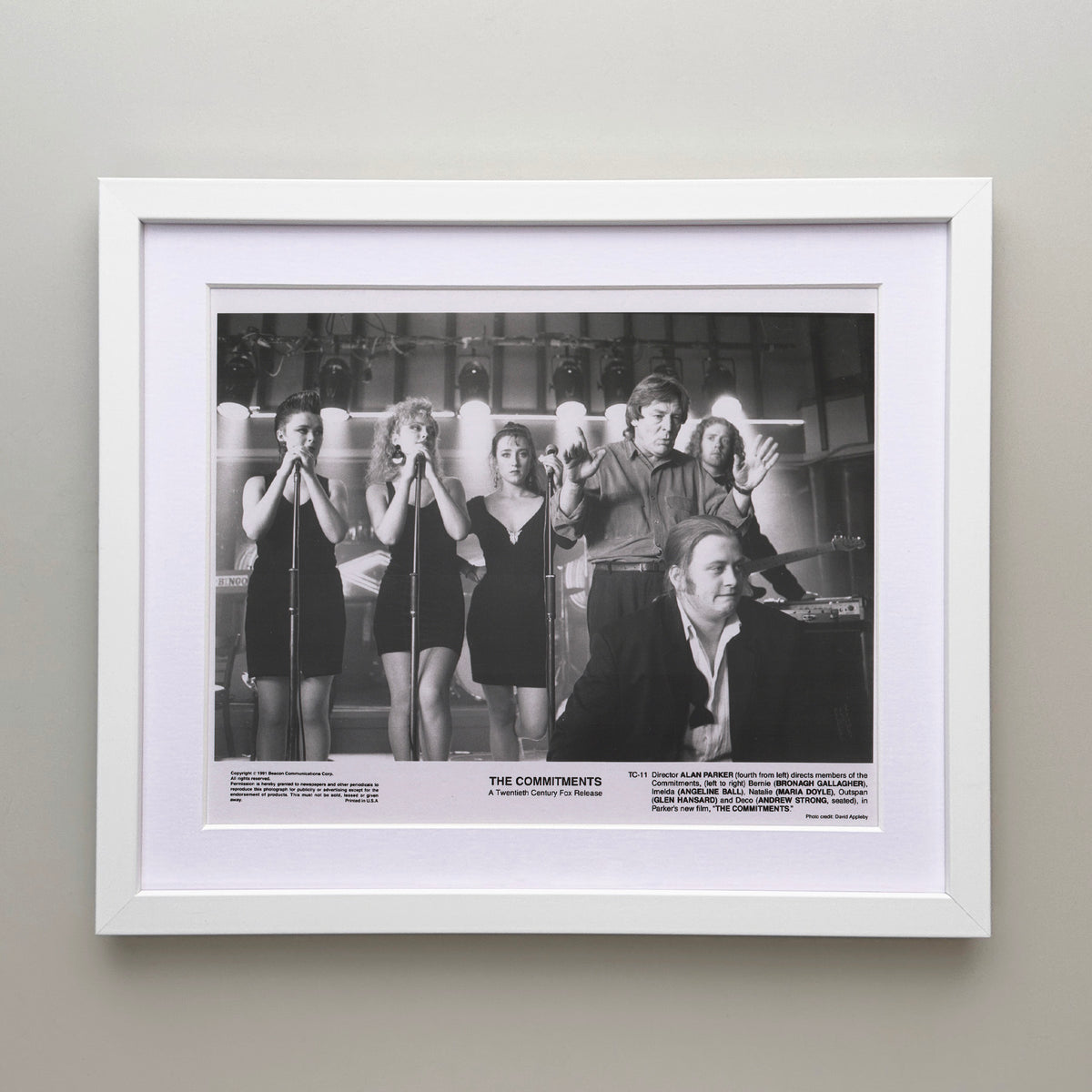 The Commitments (1991) Film Movie Press Publicity Still Framed