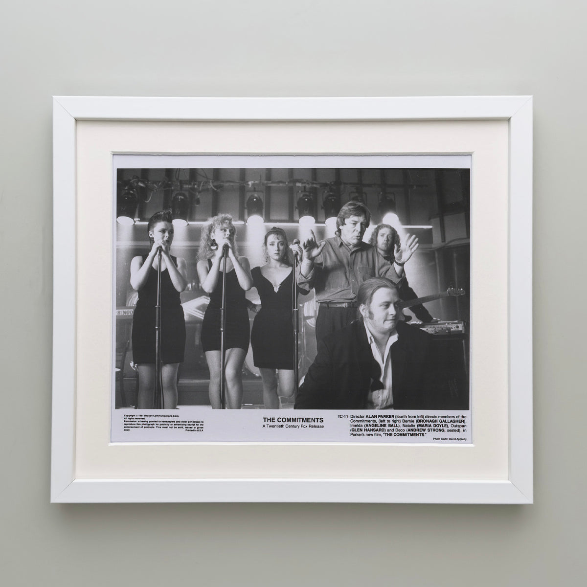 The Commitments (1991) Film Movie Press Publicity Still Framed