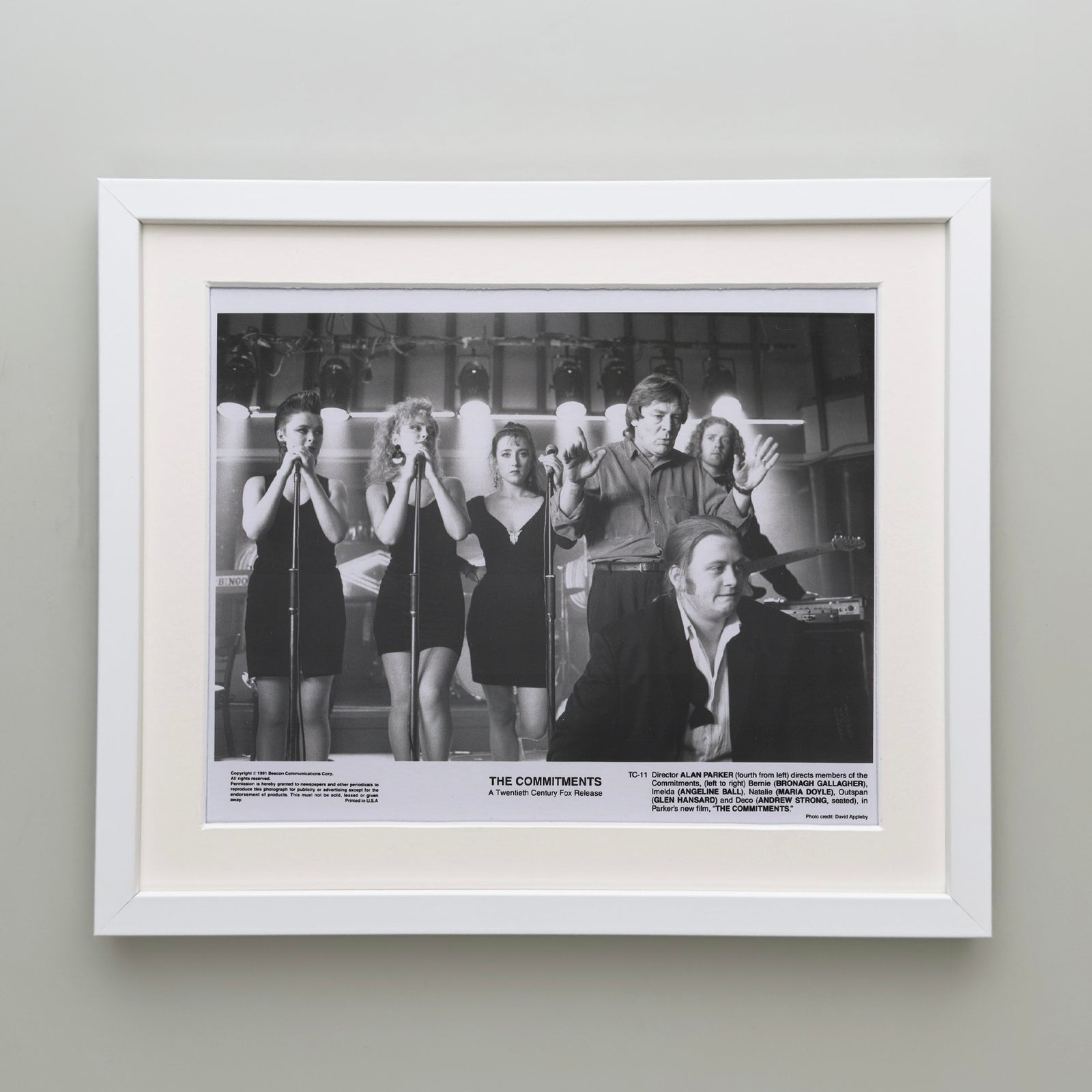 The Commitments (1991) Film Movie Press Publicity Still Framed