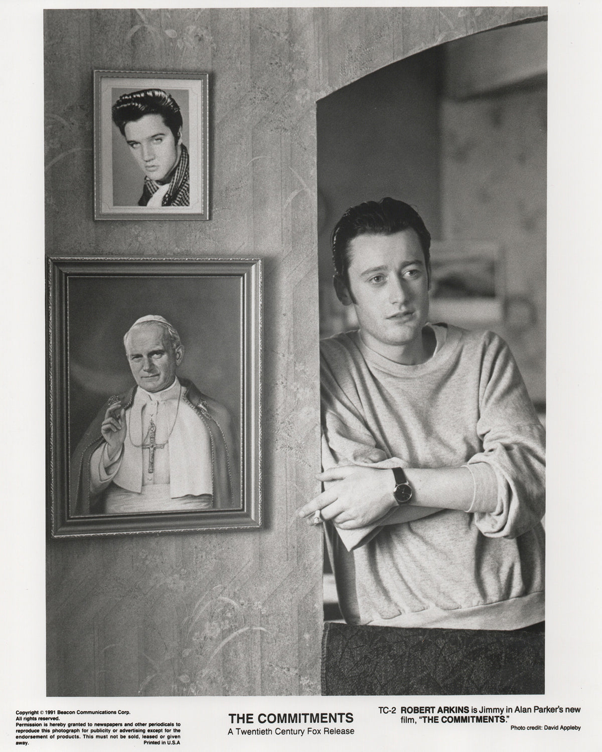 The Commitments 1991 Film Movie Press Publicity Still Framed