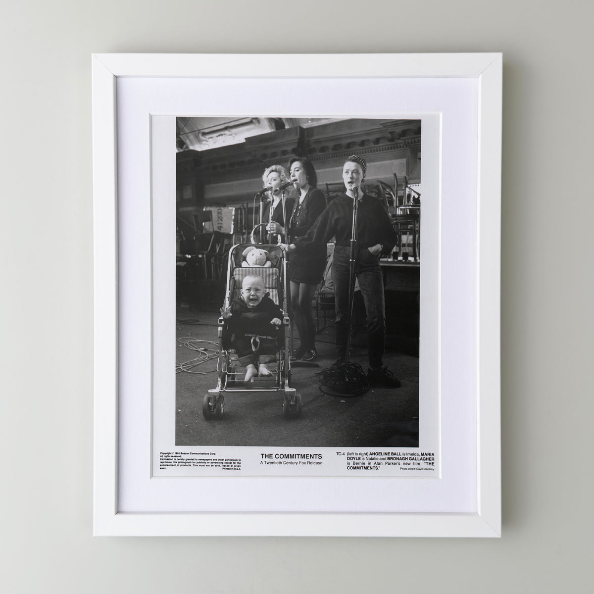The Commitments 1991 Film Movie Press Publicity Still Framed