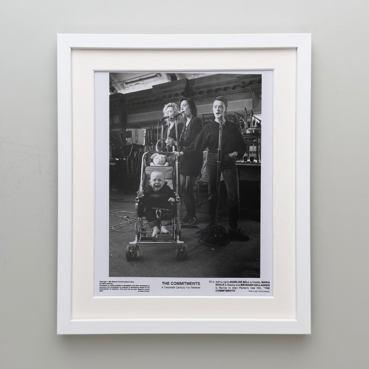 The Commitments 1991 Film Movie Press Publicity Still Framed