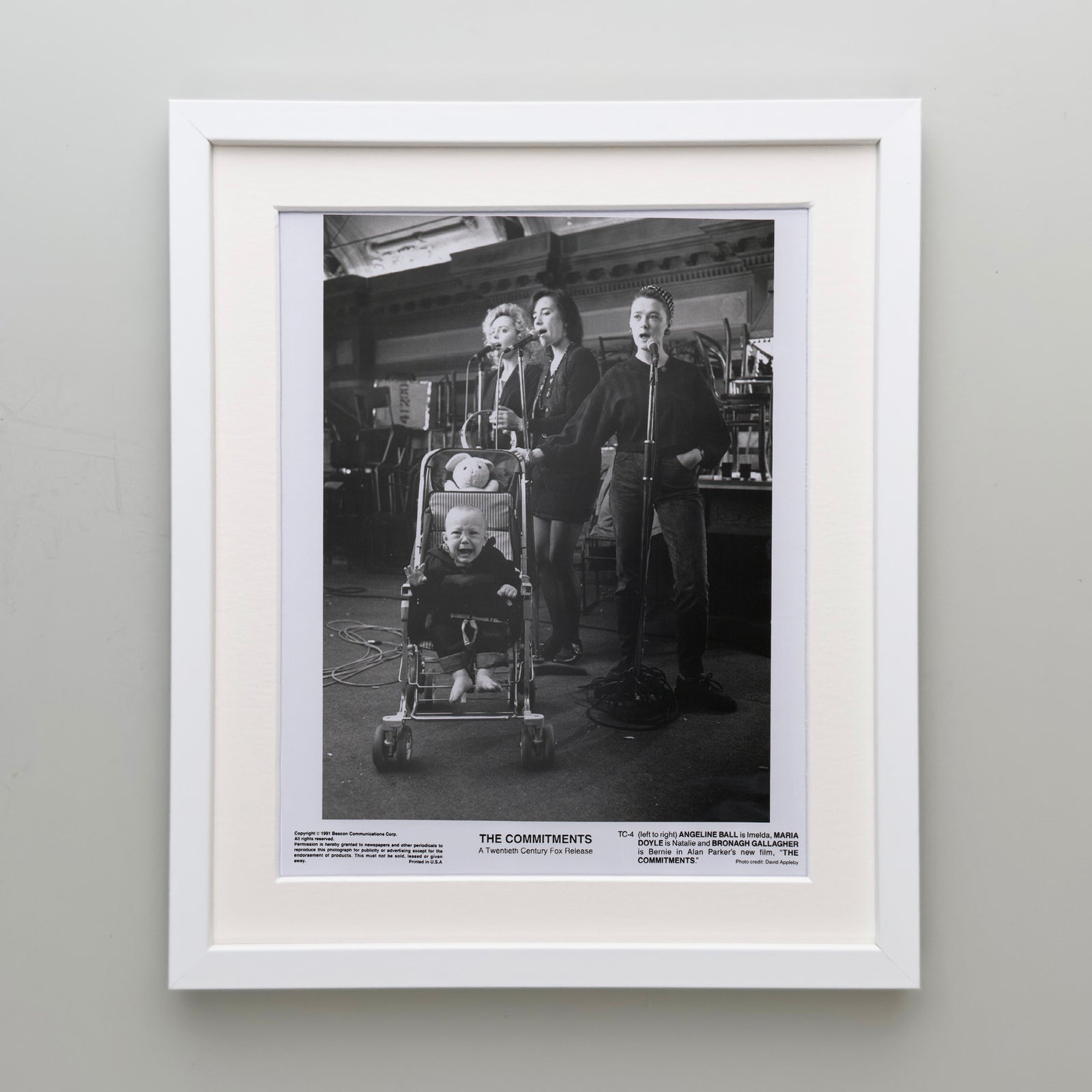 The Commitments 1991 Film Movie Press Publicity Still Framed