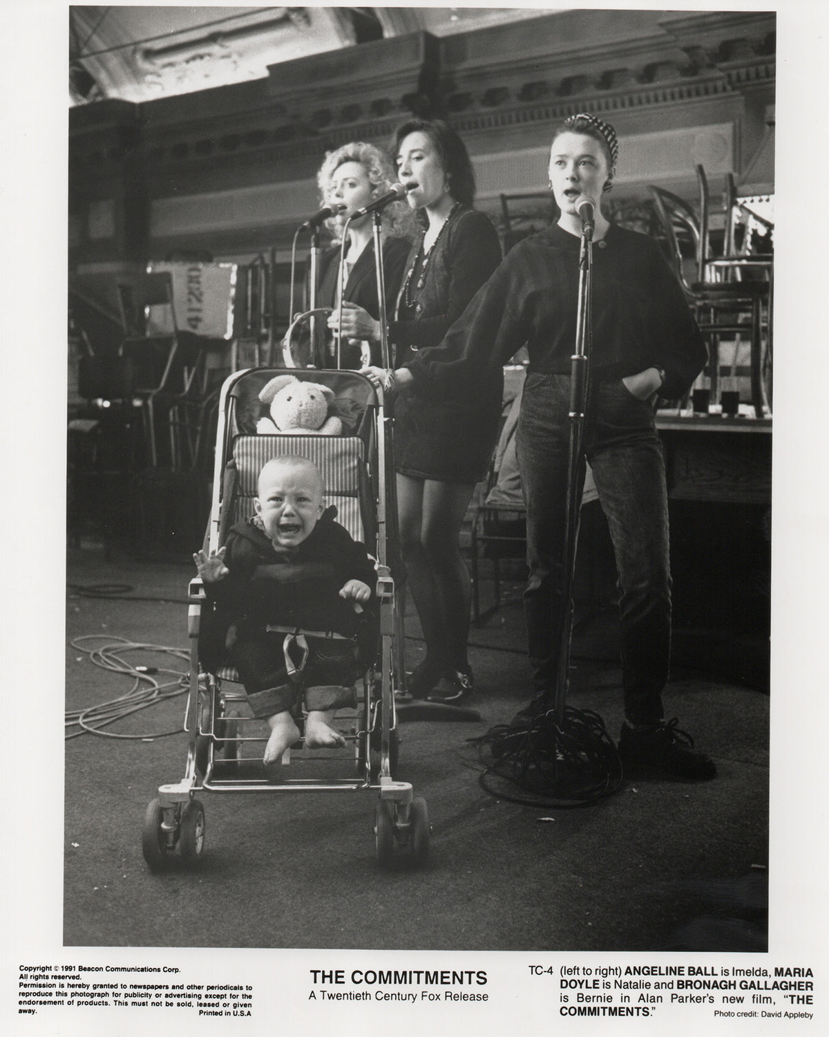 The Commitments 1991 Film Movie Press Publicity Still Framed