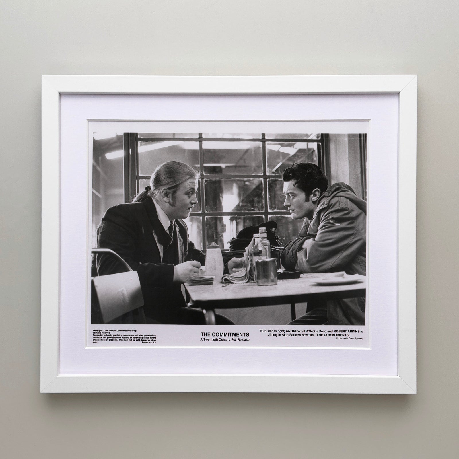 The Commitments 1991 Film Movie Press Publicity Still Framed