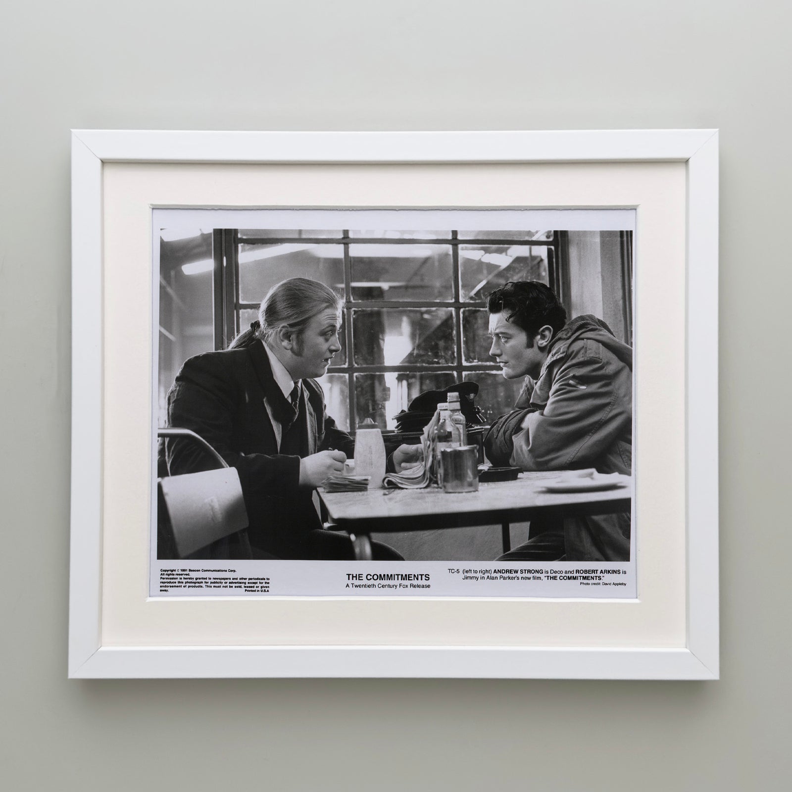 The Commitments 1991 Film Movie Press Publicity Still Framed