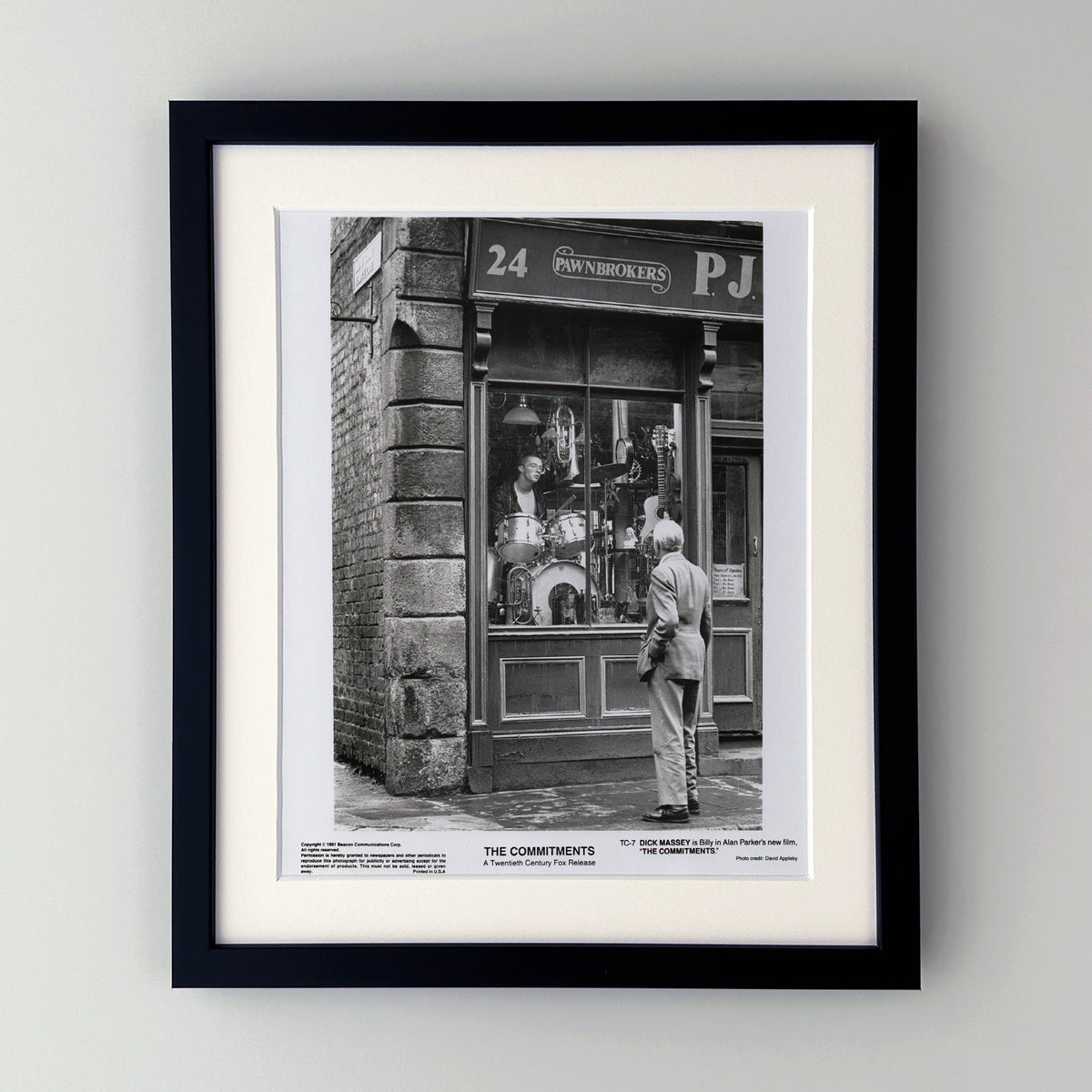 The Commitments 1991 Film Movie Press Publicity Still Framed