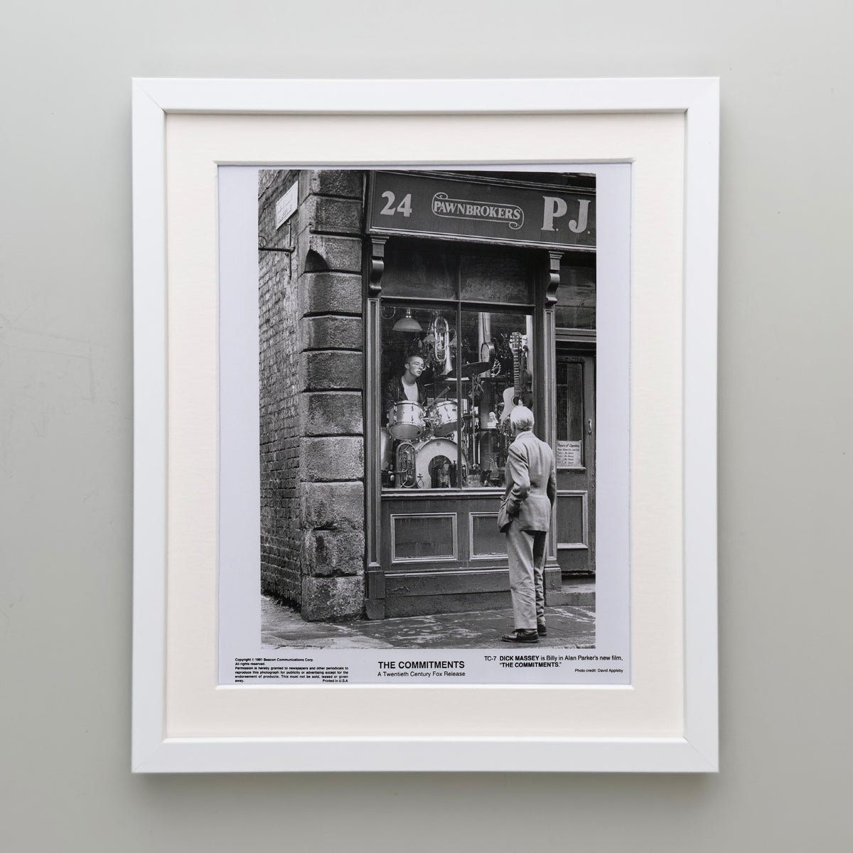 The Commitments 1991 Film Movie Press Publicity Still Framed