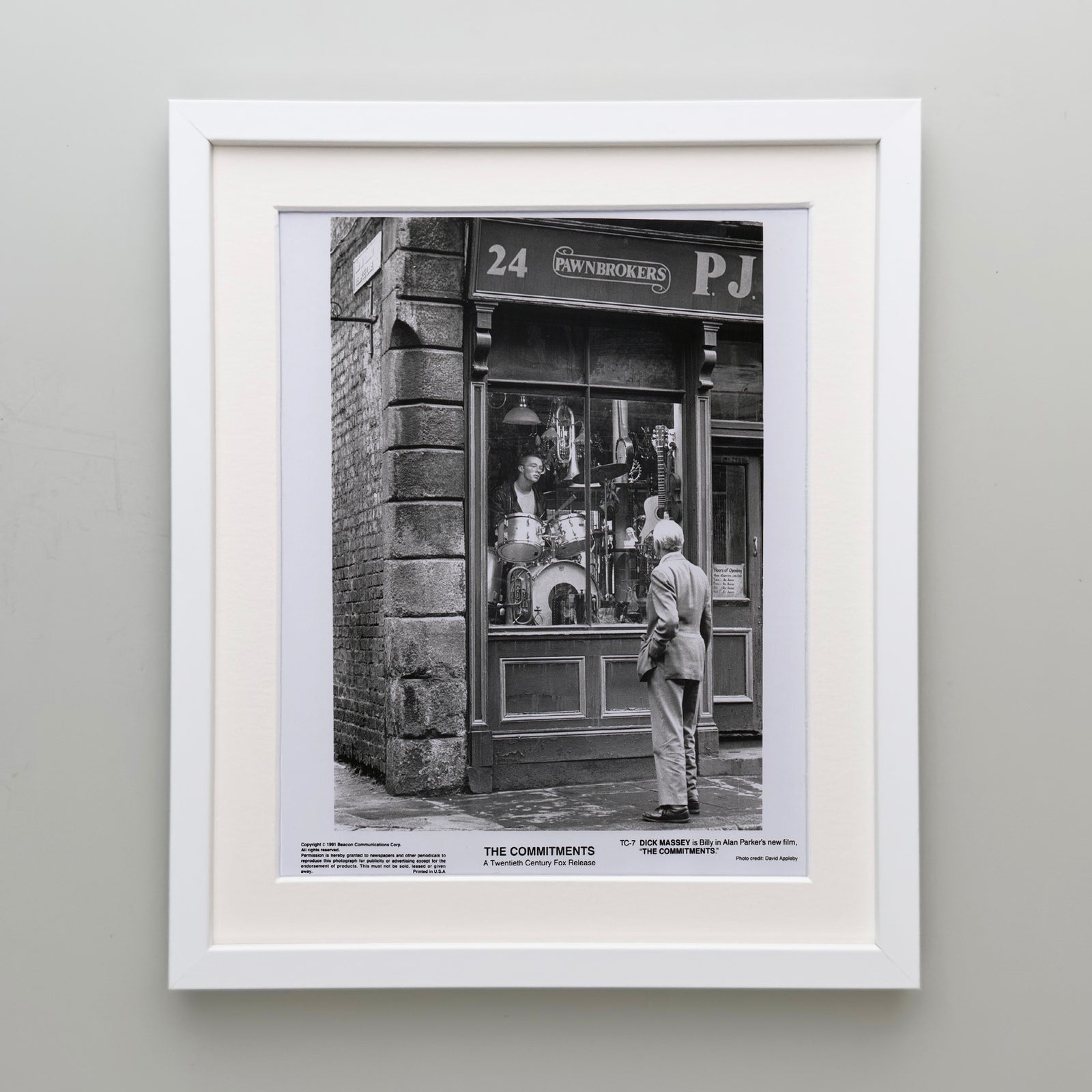 The Commitments 1991 Film Movie Press Publicity Still Framed