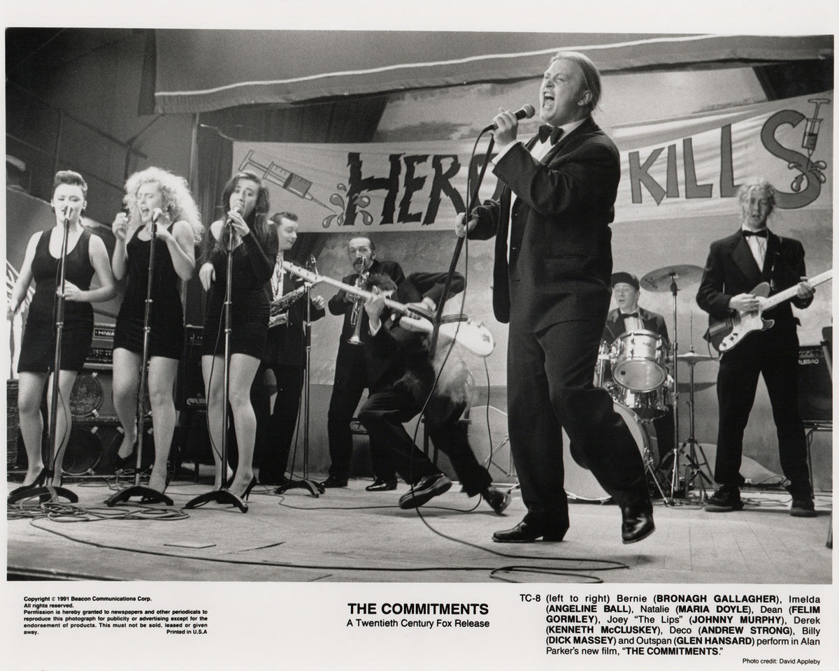 The Commitments 1991 Film Movie Press Publicity Still Framed