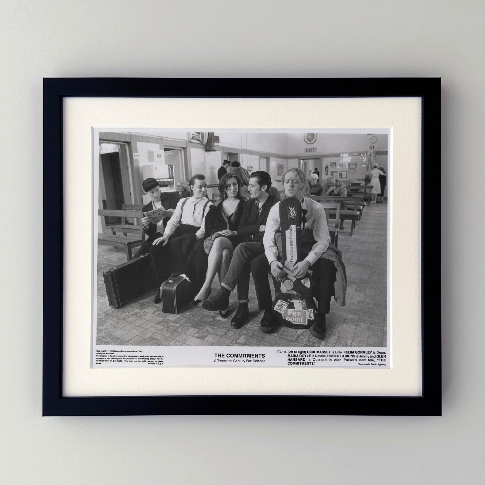 The Commitments 1991 Film Movie Press Publicity Still Framed