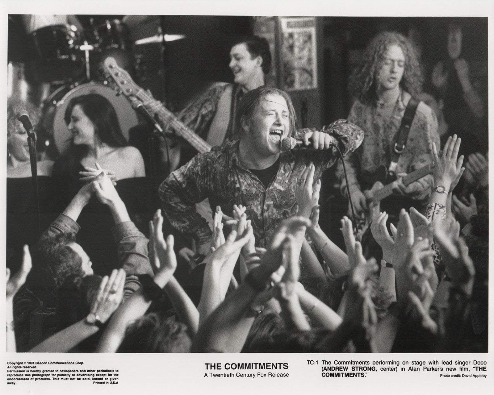 The Commitments 1991 Film Movie Press Publicity Still Framed