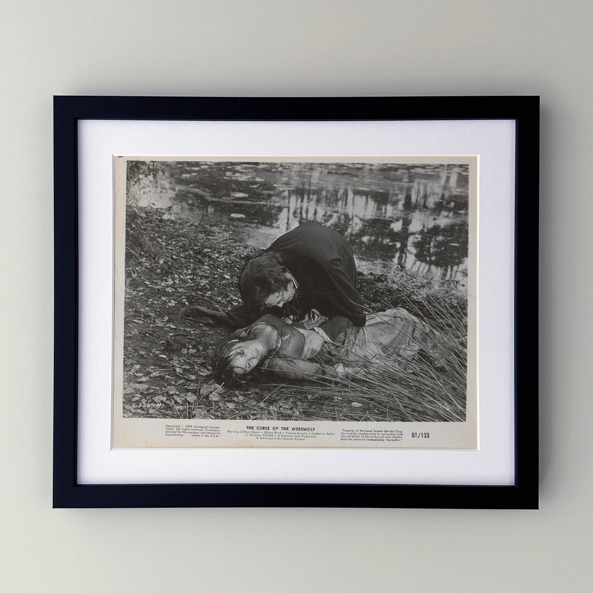 The Curse of the Werewolf 1961 Film Movie Lobby Card Framed