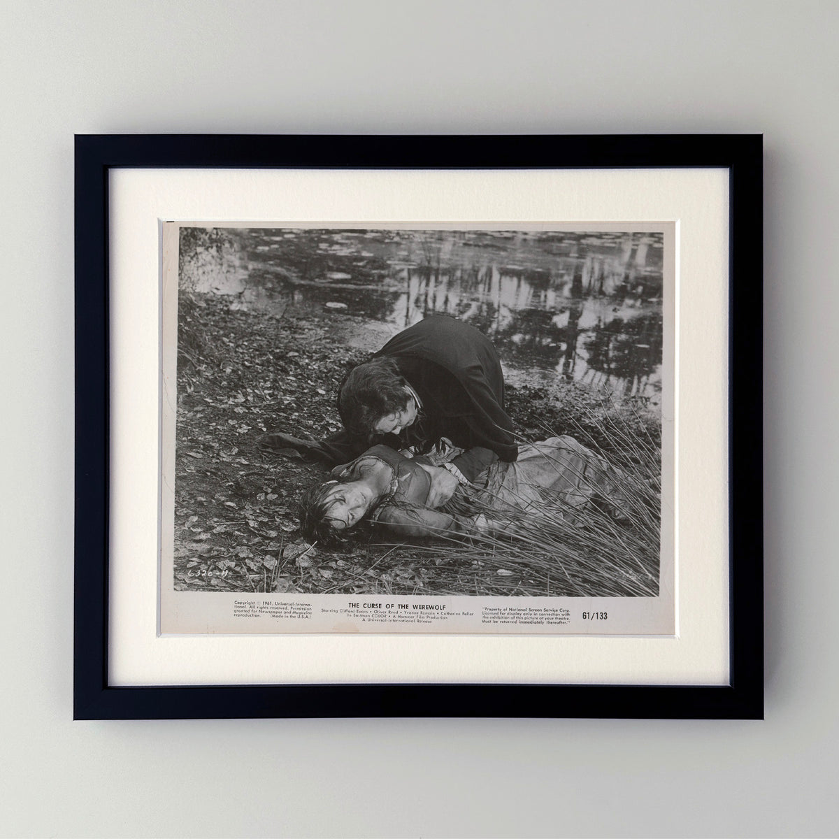 The Curse of the Werewolf 1961 Film Movie Lobby Card Framed