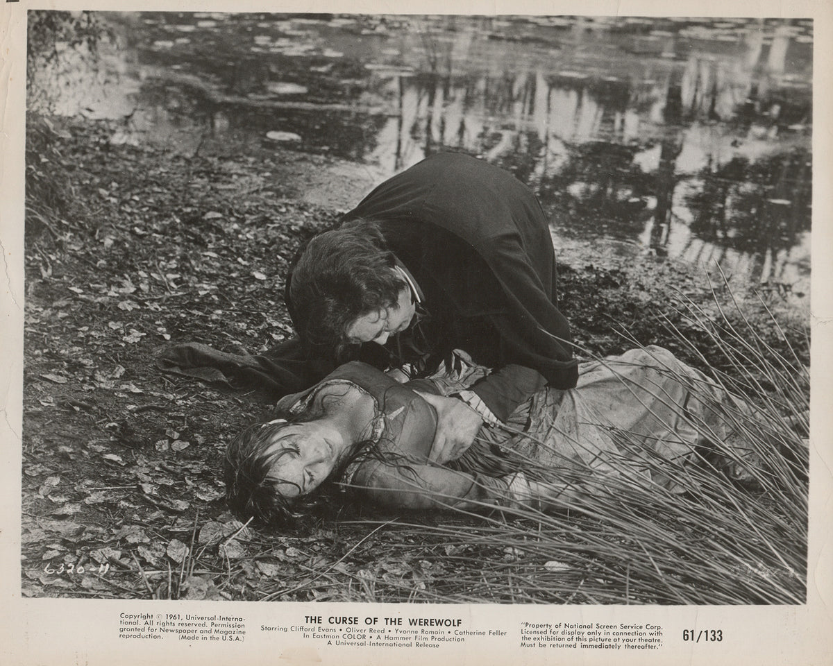 The Curse of the Werewolf 1961 Film Movie Lobby Card Framed