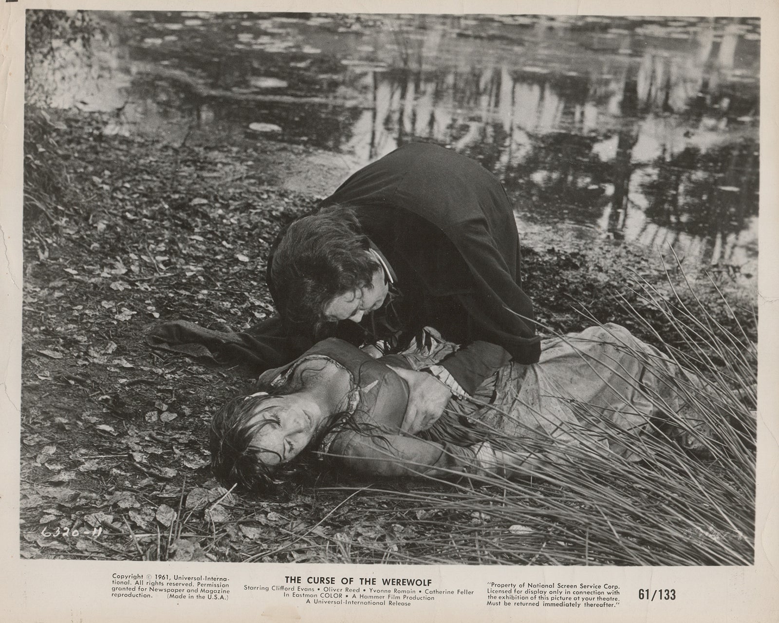 The Curse of the Werewolf 1961 Film Movie Lobby Card Framed