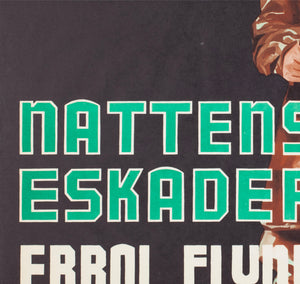 The Dawn Patrol 1938 Swedish Film Poster Gösta Åberg - detail
