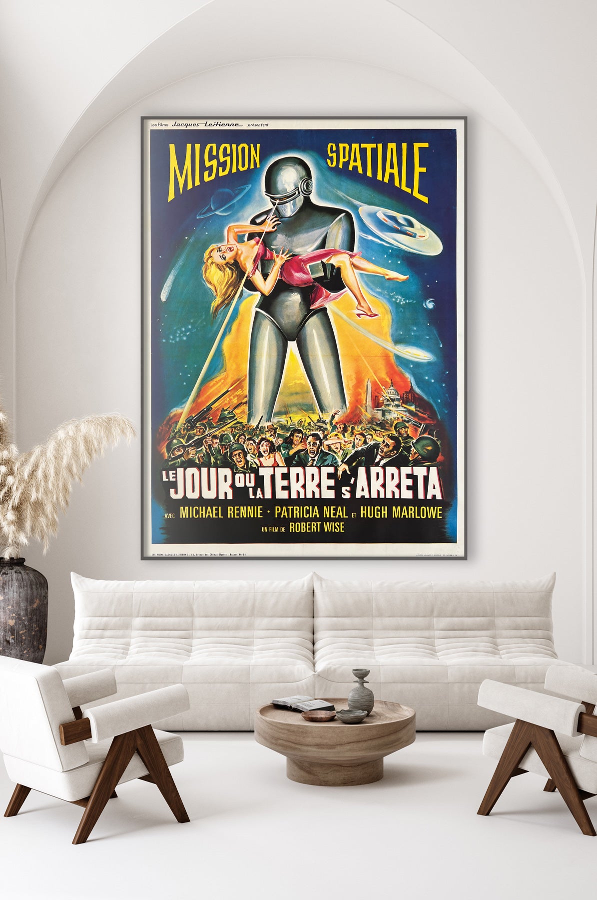 The Day the Earth Stood Still R1960s French Grande Film Movie Poster