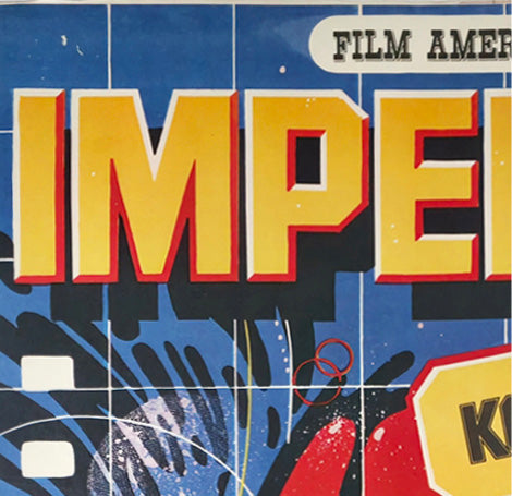 The Empire Strikes Back 1983 Polish B1 Film Poster Jakub Erol - detail