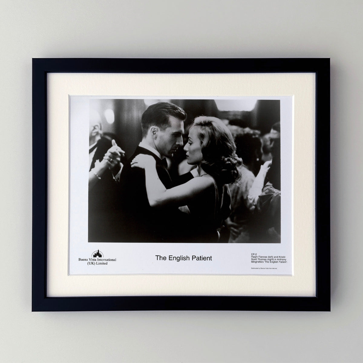 The English Patient 1996 Publicity Film Movie Press Still Framed