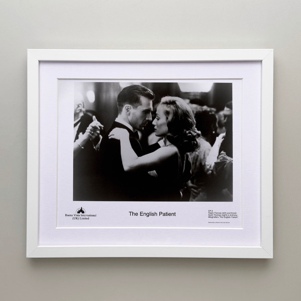 The English Patient 1996 Publicity Film Movie Press Still Framed