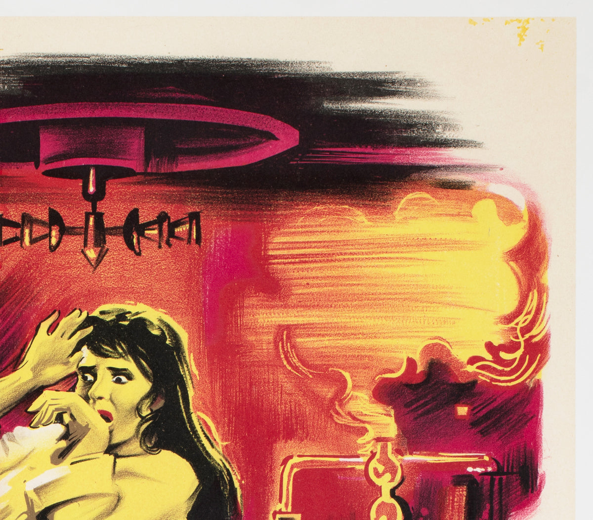 The Evil of Frankenstein 1965 French Moyenne Film Poster Boris Grinsson - detail