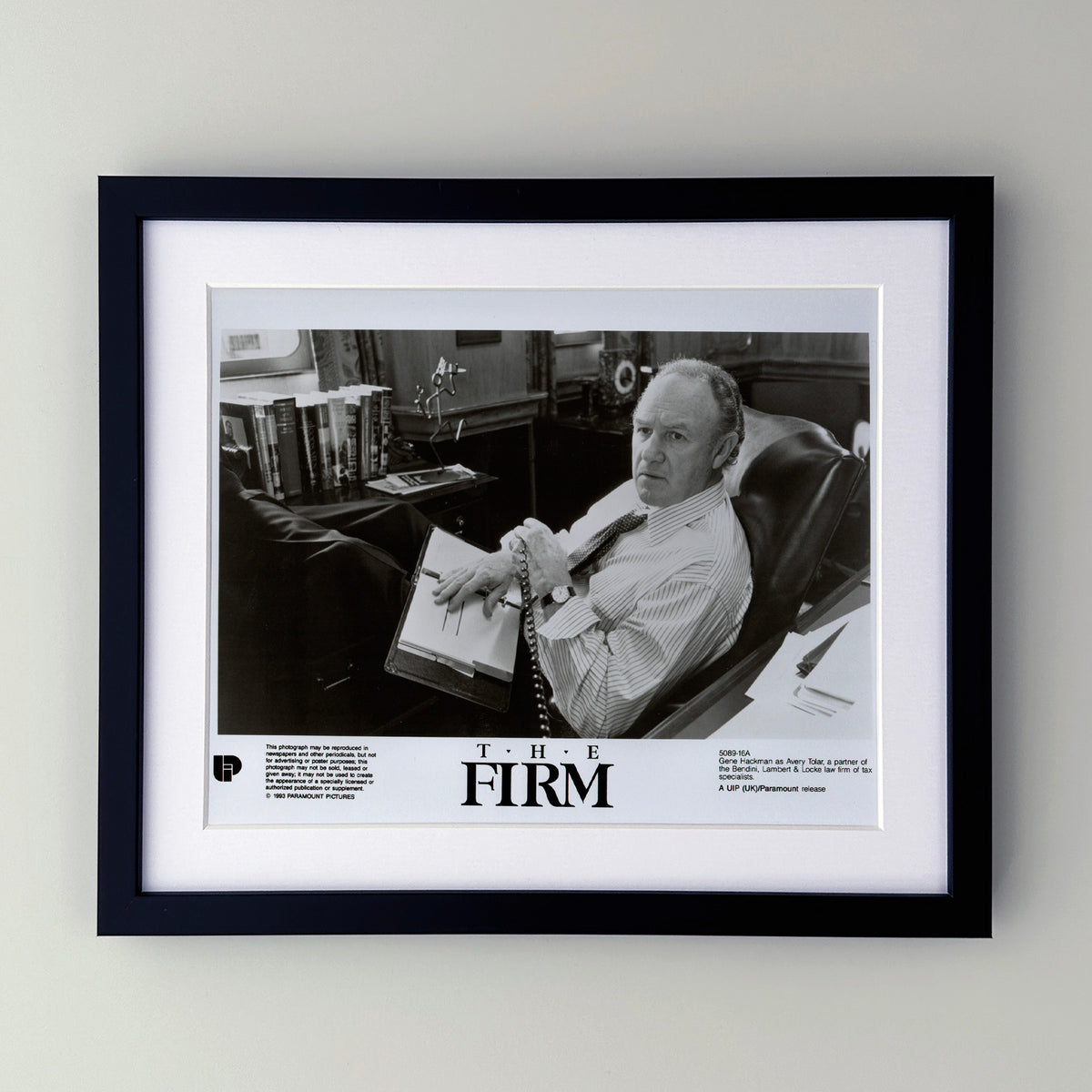 The Firm 1993 Film Movie Press Publicity Still Framed