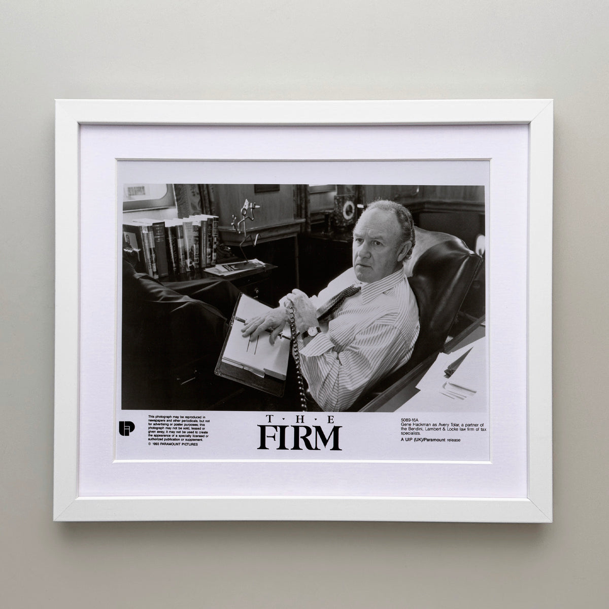The Firm 1993 Film Movie Press Publicity Still Framed
