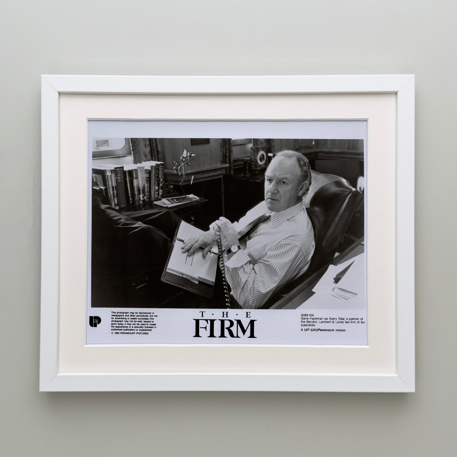 The Firm 1993 Film Movie Press Publicity Still Framed