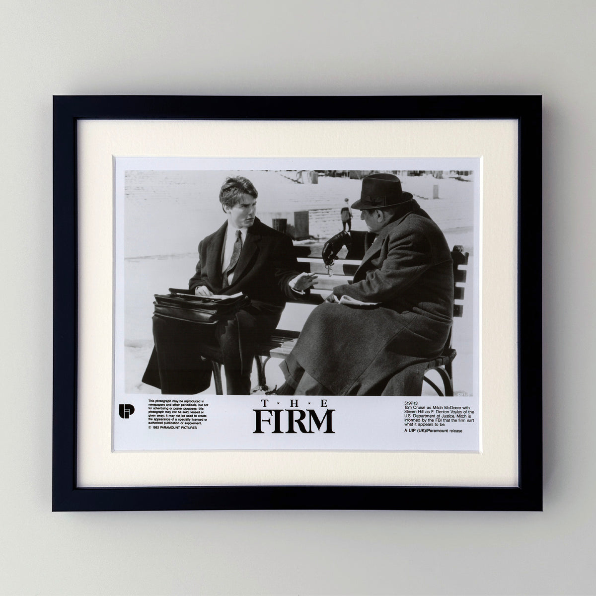 The Firm 1993 Film Movie Press Publicity Still Framed