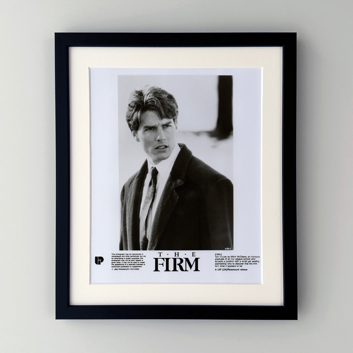 The Firm 1993 Film Movie Press Publicity Still Framed