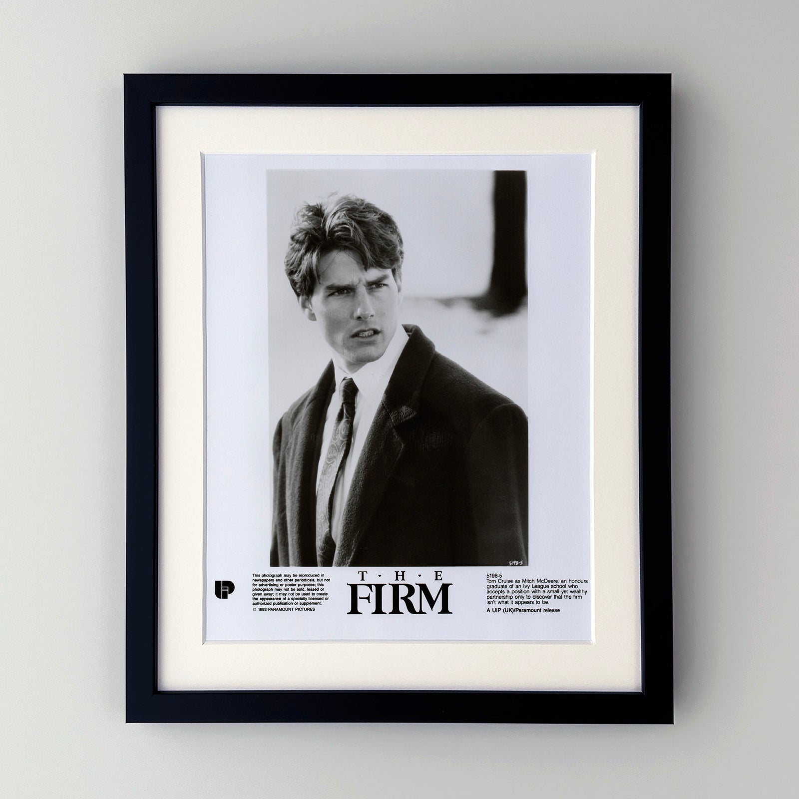 The Firm 1993 Film Movie Press Publicity Still Framed